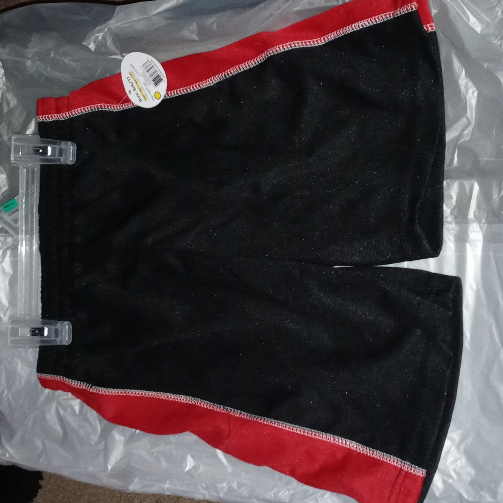 Boys shorts red and black